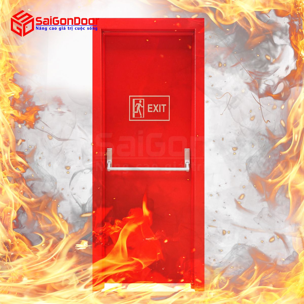 Cửa thép chống cháy SaiGonDoor