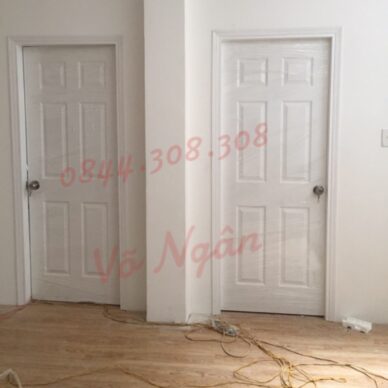 CỬA GỖ CÔNG NGHIỆP HDF SƠN MÀU