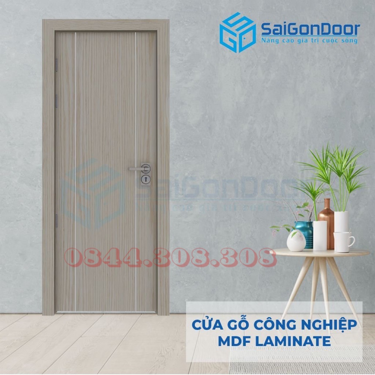 CỬA GỖ CN MDF LAMINATE
