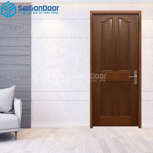Cửa Gỗ Tự Nhiên 4A Óc Chó-GTN-SGD