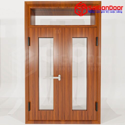Cửa Nhôm Vân Gỗ SGD-CNVG-61