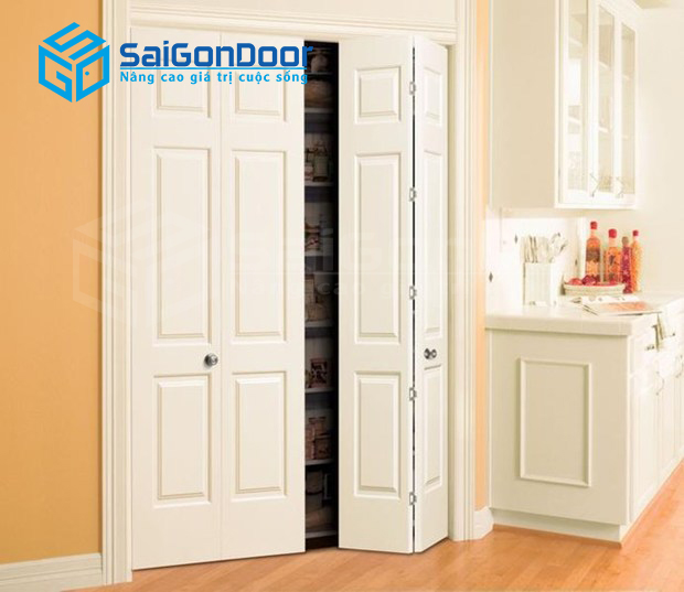 Giá rẻ, phù hợp kích thước là ưu điểm của dòng cửa gỗ 1 cánh cho phòng ngủ