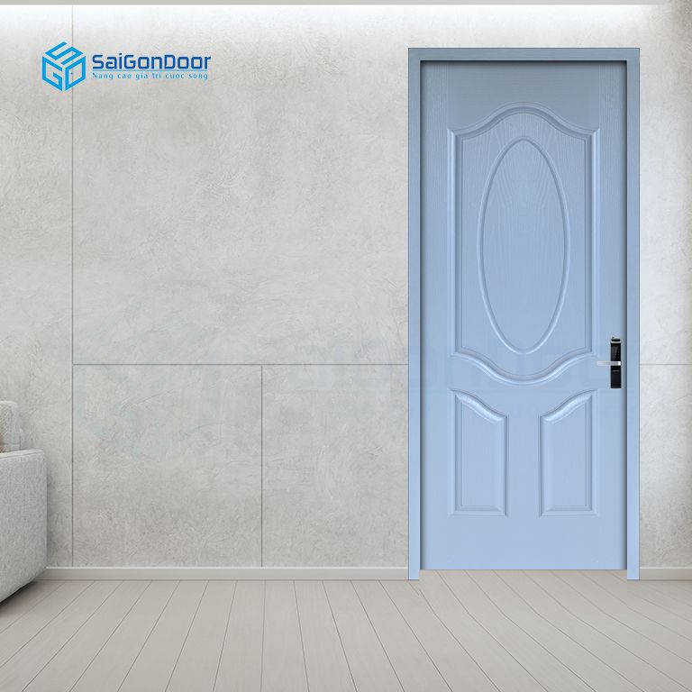 Các mẫu cửa gỗ HDF phù hợp là cửa gỗ nhà vệ sinh