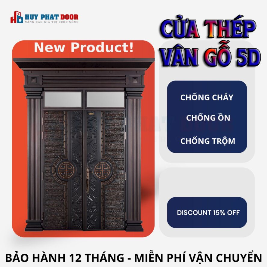 TÌM HIỂU BÁO GIÁ CỬA THÉP VÂN GỖ HUYPHATDOOR VÀ NHỮNG LỢI ÍCH KHI SỞ HỮU TÌM HIỂU BÁO GIÁ CỬA THÉP VÂN GỖ HUYPHATDOOR VÀ NHỮNG LỢI ÍCH KHI SỞ HỮU