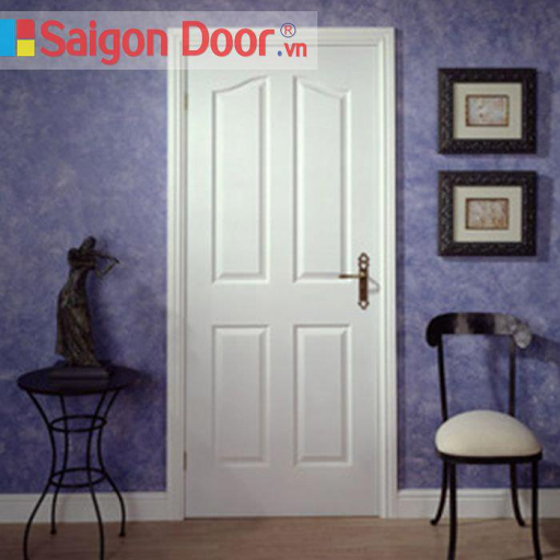 Đa dạng mẫu mã cửa gỗ 1 cánh được trưng bày tại showroom Sài Gòn Door