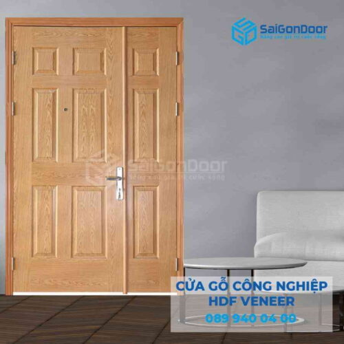 Cửa Gỗ HDF Veneer 9A ash