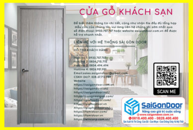 Cửa gỗ khách sạn - SaiGonDoor