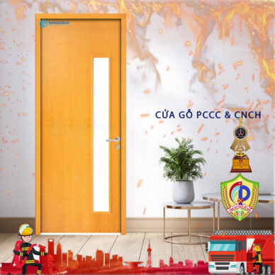 Cửa gỗ chống cháy - SaiGonDoor