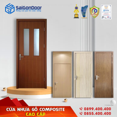 12+ MẪU CỬA NHỰA GIẢ GỖ GIÁ RẺ CHẤT LƯỢNG BỀN