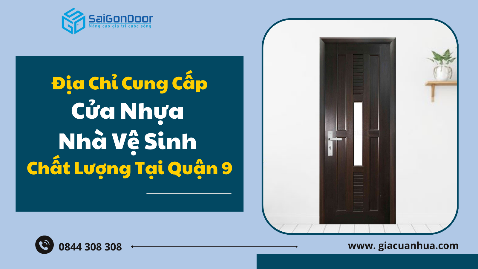 Địa Chỉ Cung Cấp Cửa Nhựa Nhà Vệ Sinh Chất Lượng Tại Quận 9