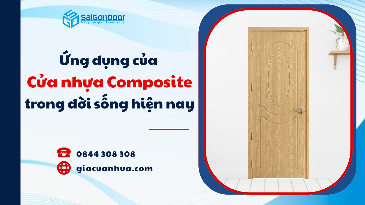 Ứng dụng của cửa nhựa Composite trong đời sống hiện nay
