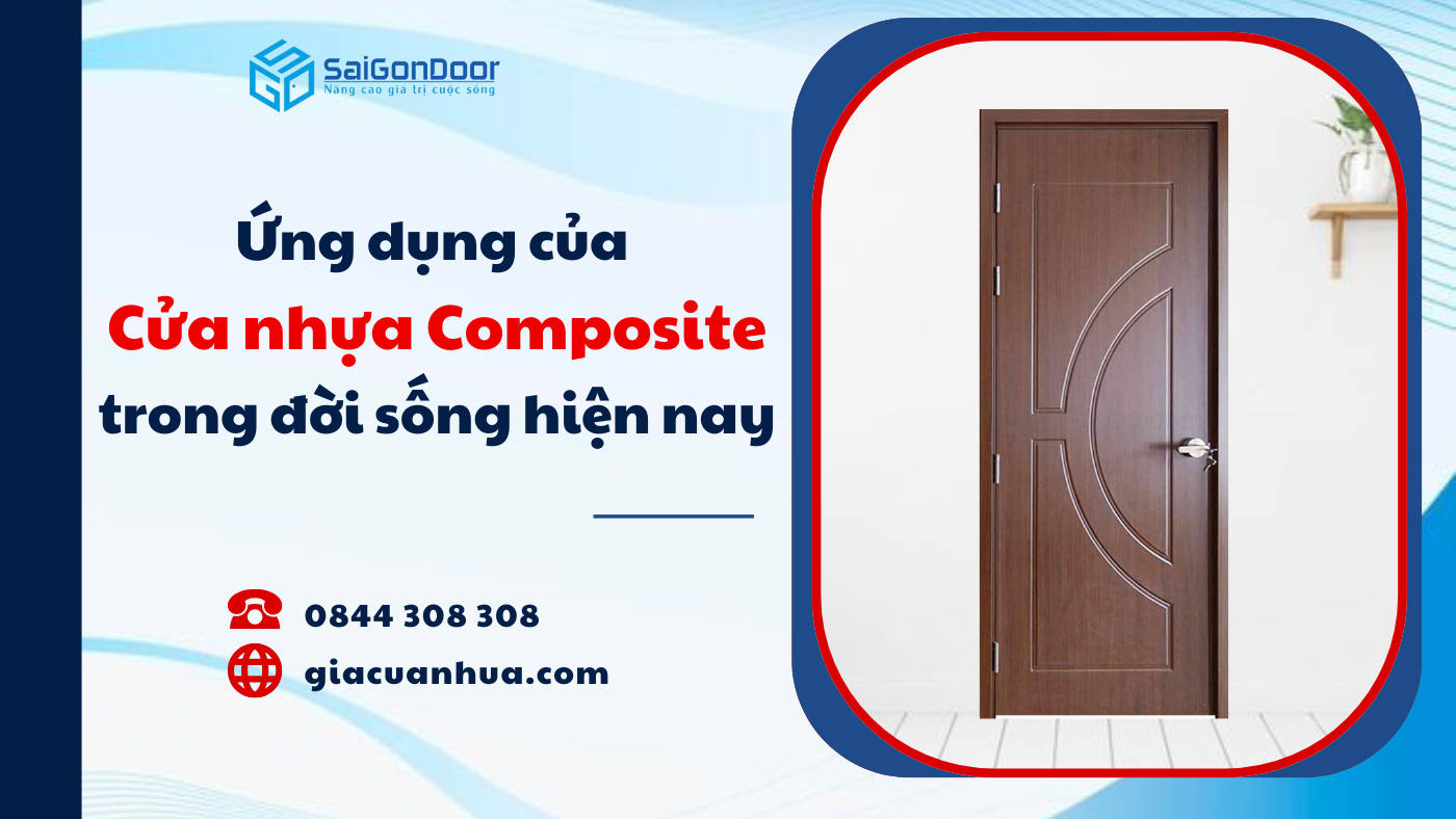 Ứng dụng của cửa nhựa Composite trong đời sống hiện nay