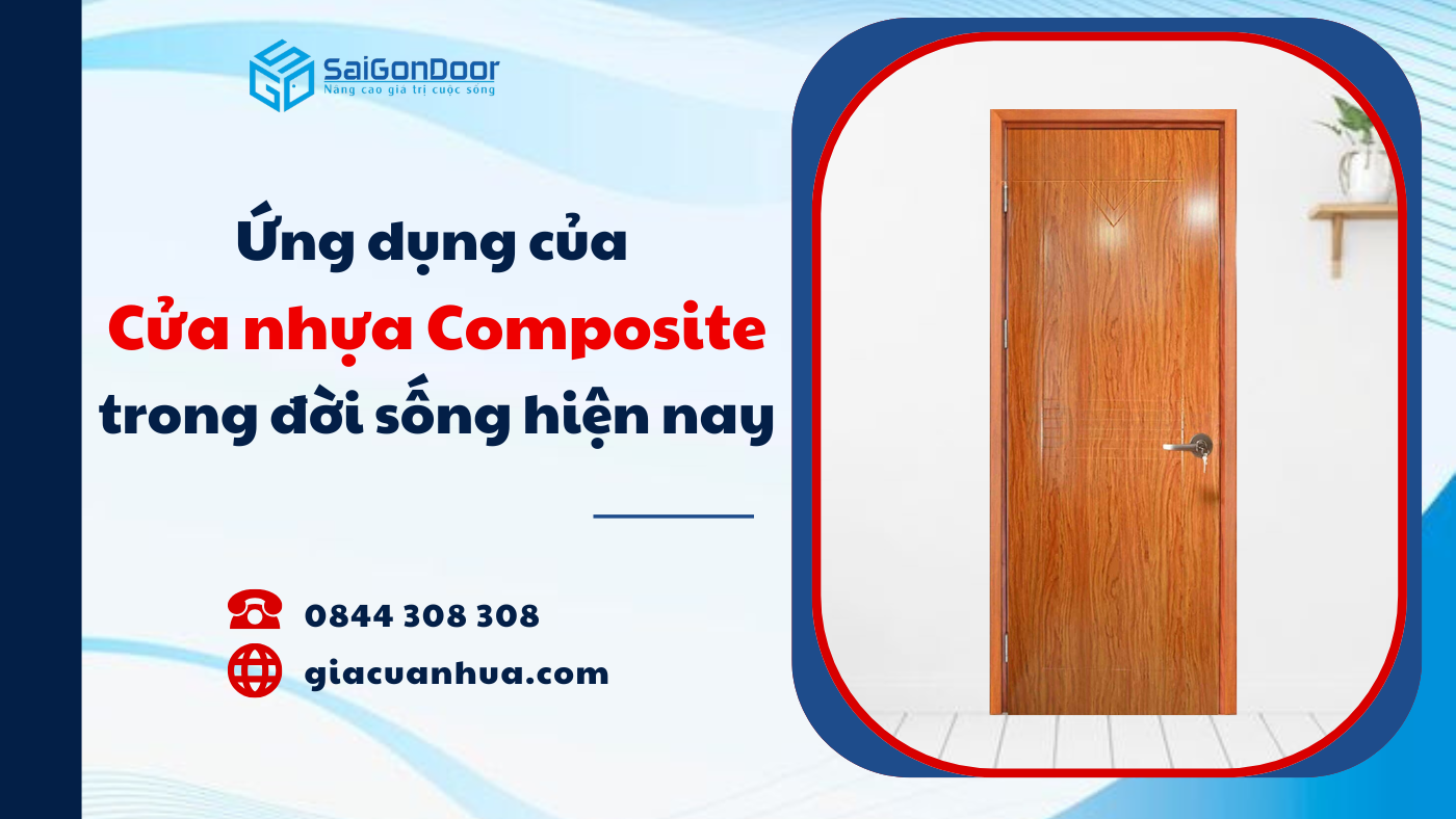 Ứng dụng của cửa nhựa Composite trong đời sống hiện nay