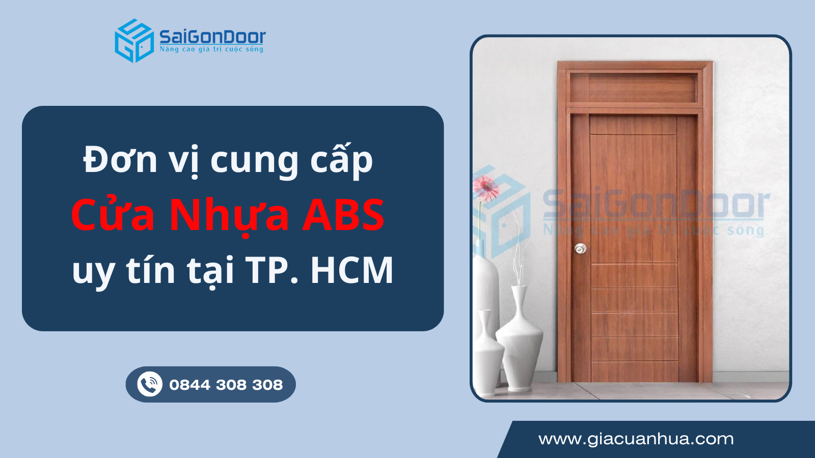 Đơn vị cung cấp cửa nhựa ABS Hàn Quốc uy tín tại TP. HCM