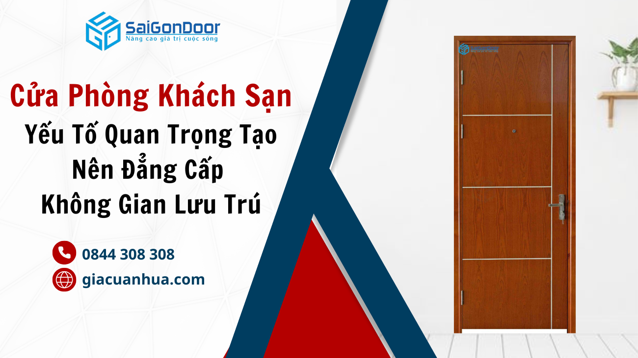 Cửa Phòng Khách Sạn – Yếu Tố Quan Trọng Tạo Nên Đẳng Cấp Không Gian Lưu Trú