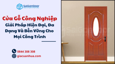 Cửa Gỗ Công Nghiệp: Giải Pháp Hiện Đại, Đa Dạng Và Bền Vững Cho Mọi Công Trình