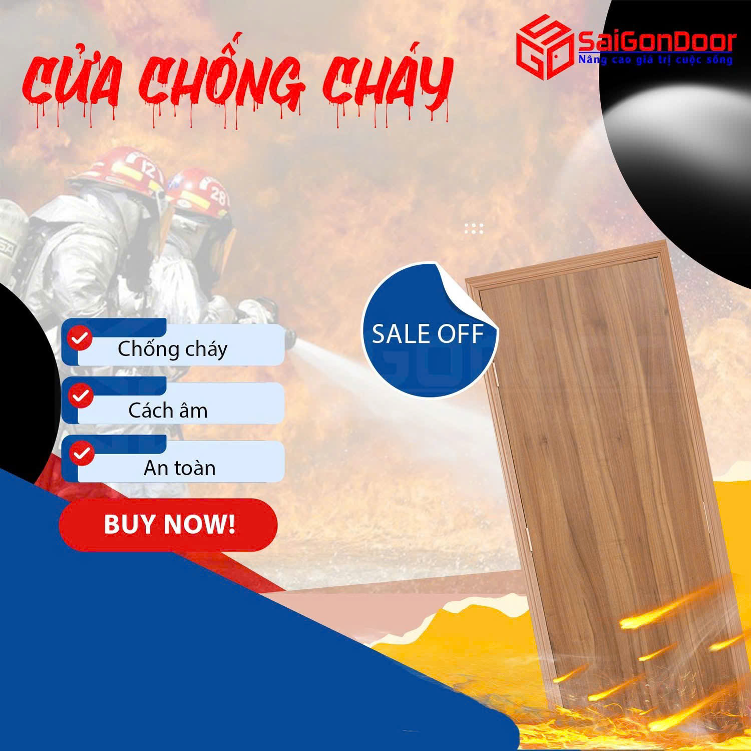 Cửa Gỗ Chống Cháy Là Gì? Tiêu Chuẩn & Lợi Ích Không Thể Bỏ Qua