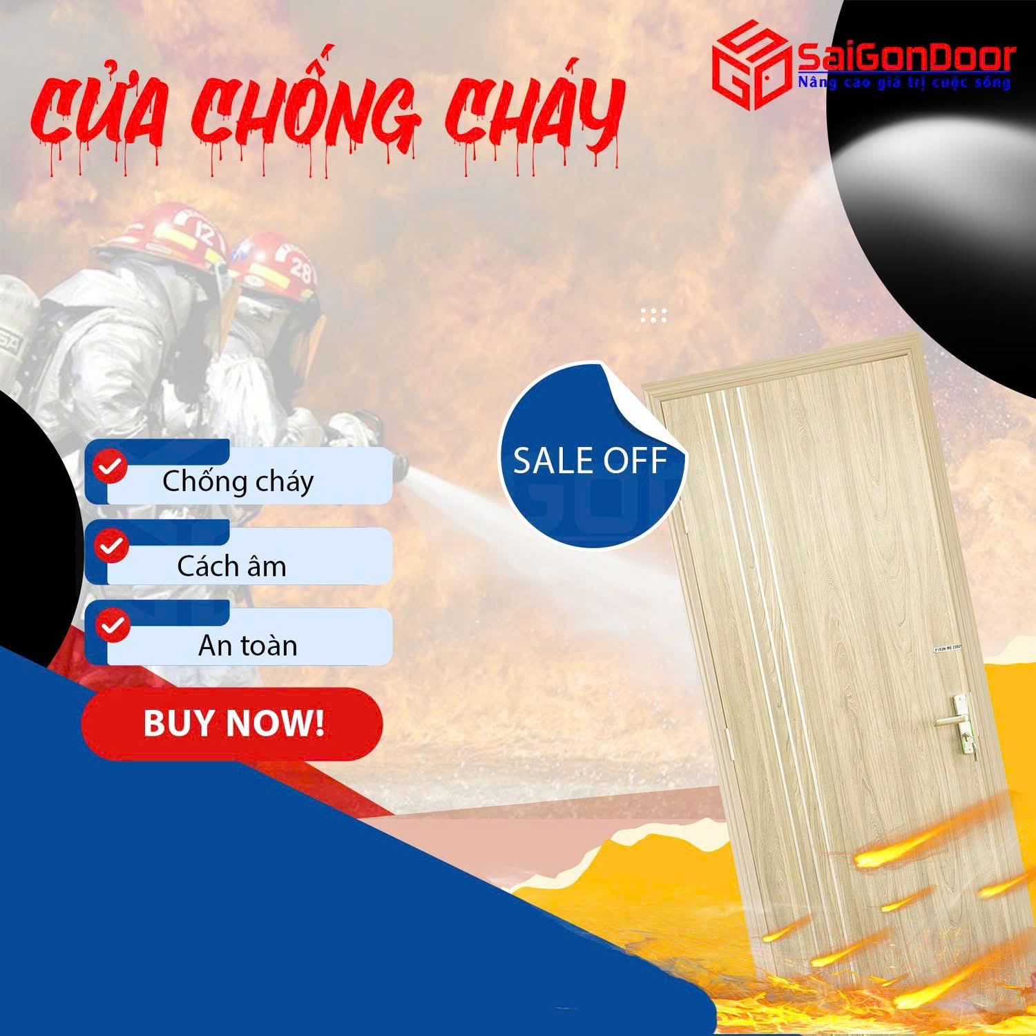 Cửa Gỗ Chống Cháy Là Gì? Tiêu Chuẩn & Lợi Ích Không Thể Bỏ Qua
