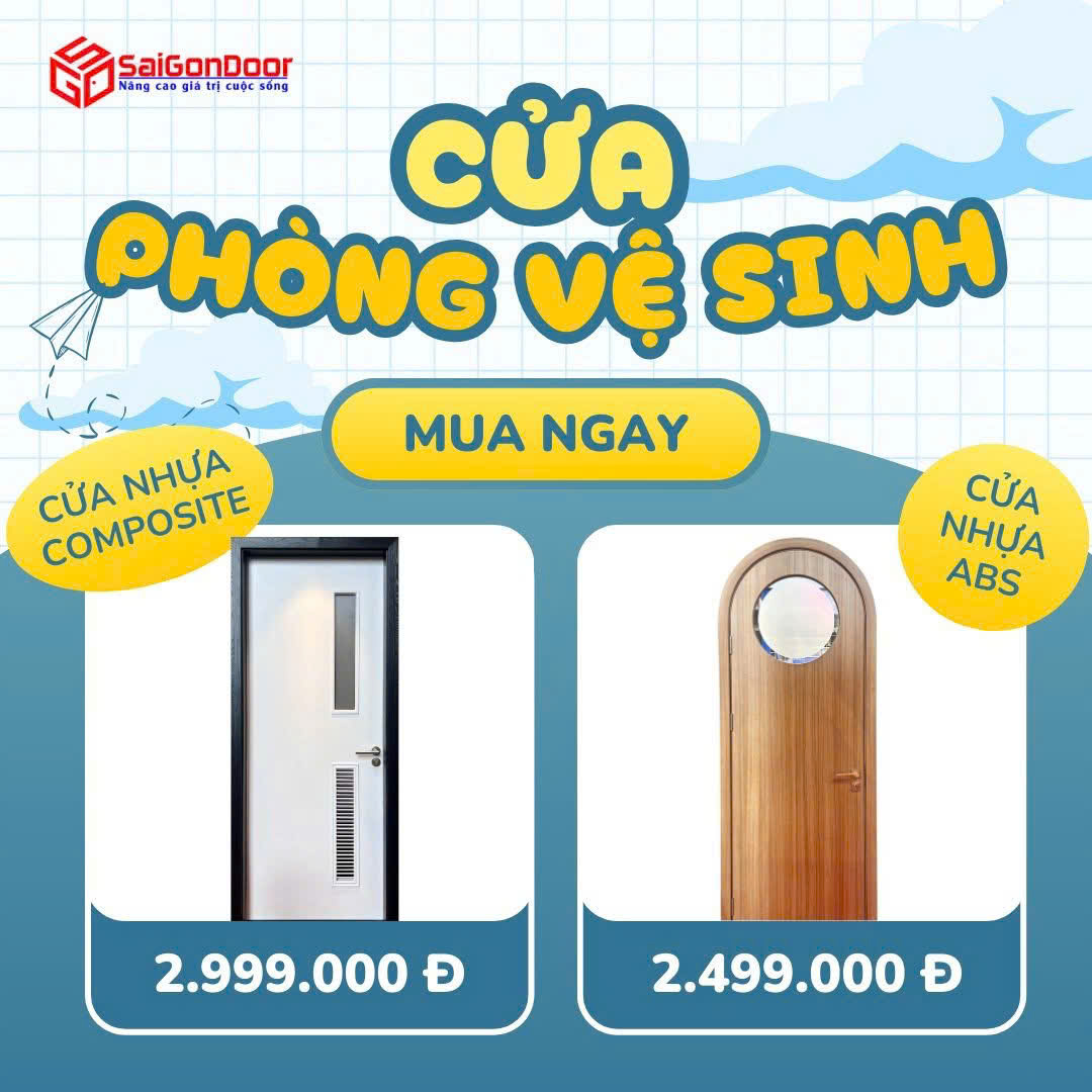 Cửa Nhựa Nhà Vệ Sinh ABS Hàn Quốc: Giải Pháp Hoàn Hảo Cho Không Gian Ẩm Ướt