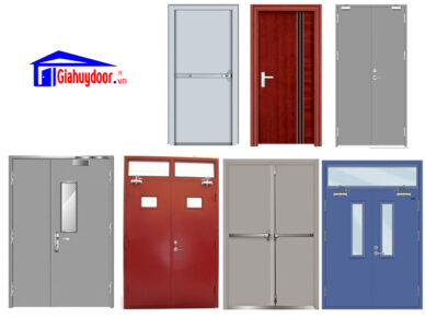 Cửa thép cách âm chống cháy