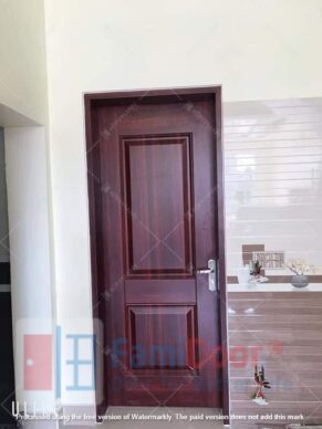 Mẫu cửa thép vân gỗ