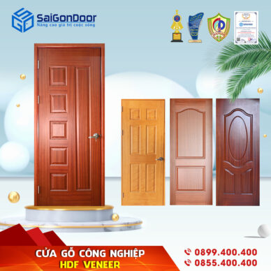 [SIÊU PHẨM] 66+ MẪU CỬA GỖ HDF VENEER ĐẸP NHẤT