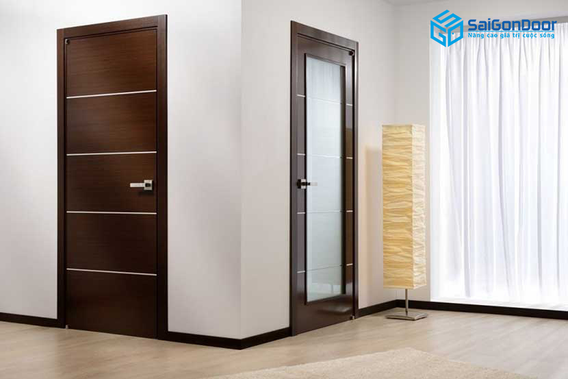 Cửa thông phòng gỗ nhựa Composite