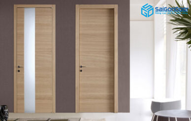 Cửa thông phòng gỗ công nghiệp