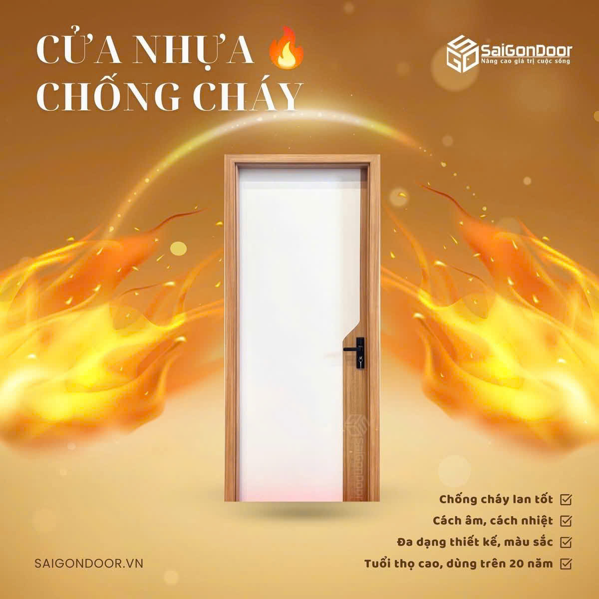 Cửa Nhựa Chống Cháy – Giải Pháp An Toàn Và Hiện Đại Cho Mọi Công Trình
