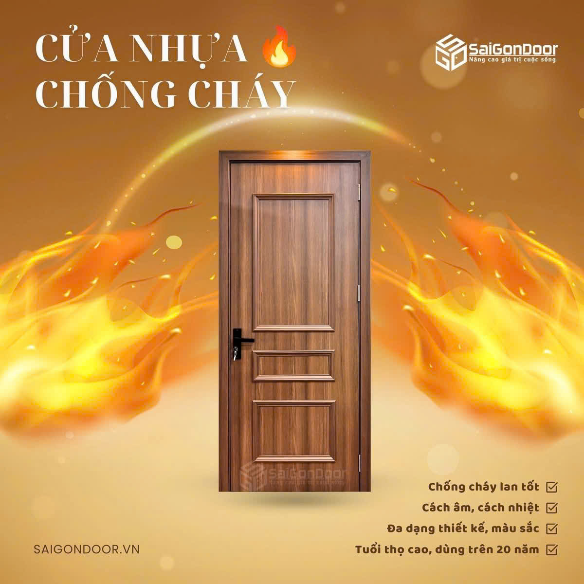 Cửa Nhựa Chống Cháy – Giải Pháp An Toàn Và Hiện Đại Cho Mọi Công Trình