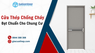 Cửa Thép Chống Cháy Đạt Chuẩn Cho Chung Cư
