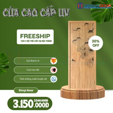 CỬA NHỰA GỖ COMPOSITE GIAHUYDOOR – ĐẸP, BỀN, CHỐNG NƯỚC TỐI ƯU