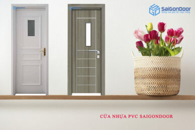 Cửa nhựa giả gỗ PVC