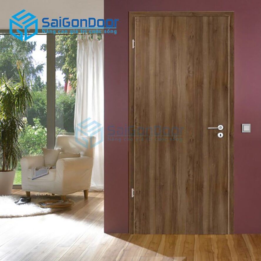 Cửa gỗ công nghiệp MDF Veneer
