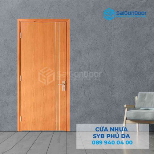 Cửa Nhựa Composite veneer P1R2  xoa dao