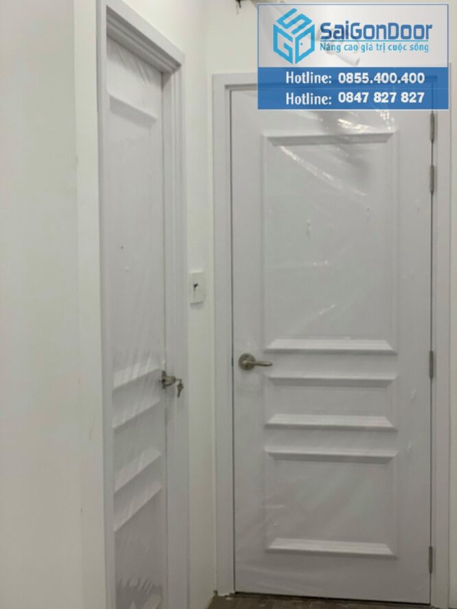 Cửa gỗ nhựa composite được ứng dụng rất rộng rãi trong cuộc sống