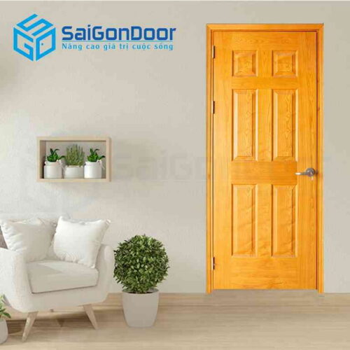 Cửa Gỗ HDF Veneer 6A ash