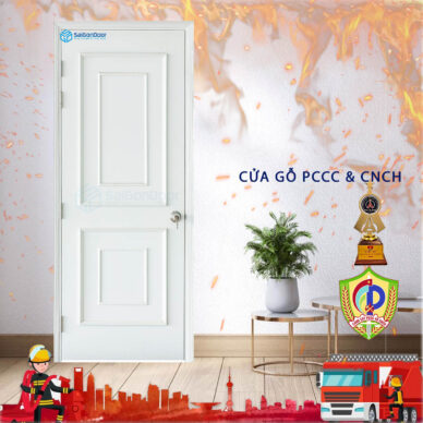 Cửa gỗ chống cháy - SaiGonDoor