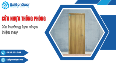 Cửa nhựa thông phòng - Xu hướng lựa chọn hiện nay (2)