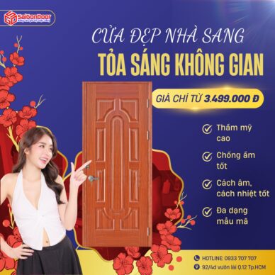 Cửa đẹp nhà sang - Tỏa sáng không gian
