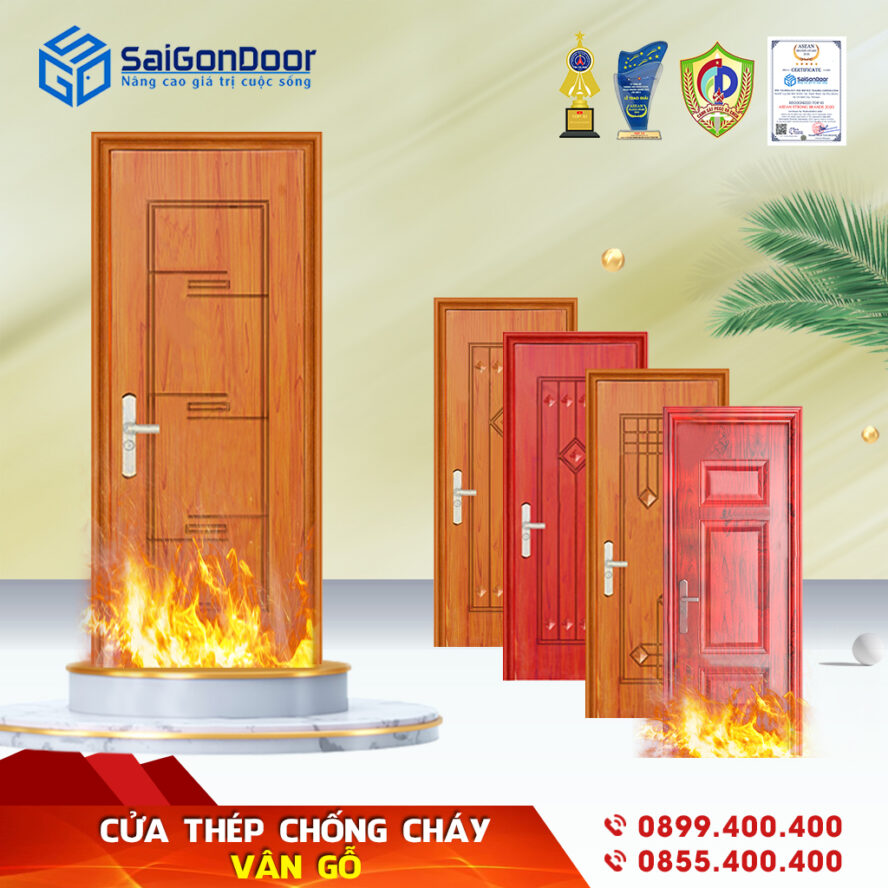THÉP VÂN GỖ CHỐNG CHÁY