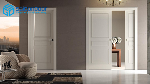 Cửa thông phòng cửa gỗ HDF