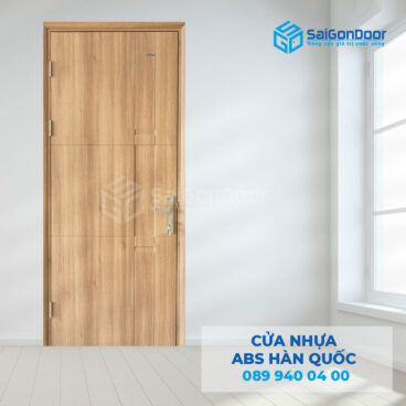 Cửa thông phòng làm từ nhựa ABS Hàn Quốc đang được ưa chuộng
