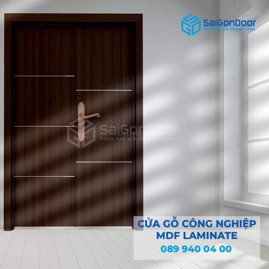 Cửa gỗ công nghiệp với nhiều ưu điểm nổi bật Cửa gỗ công nghiệp với nhiều ưu điểm nổi bật