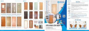 Catalogue cửa nhựa ABS Hàn Quốc nhập khẩu chính hãng