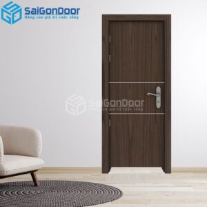 Cửa Gỗ HDF Laminate P1R2b-MDFL-SGD