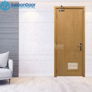 Cửa Gỗ MDF Veneer P1L1-MDFV-SGD