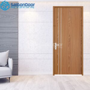 Cửa Gỗ MDF Veneer P1R2 Sồi-MDFV-SGD