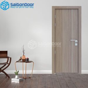 Cửa Gỗ Công Nghiệp MDF Laminate P1R1s-MDFL-SGD