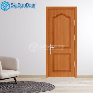 Cửa Gỗ Công Nghiệp SGD 2A Xoan Đào 1-HDFV-SGD